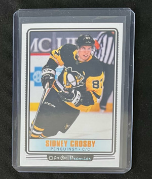 2021 O-Pee-Chee Premier Sidney Crosby Tall Boys Full Sized SP Easter Egg front